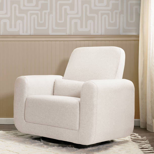 Nursery Works Solstice Swivel Glider in Boucle | Wayfair